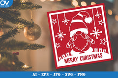 Christmas Card Papercut SVG Bundle 1 - CraftNest - Digital Crafting and Art