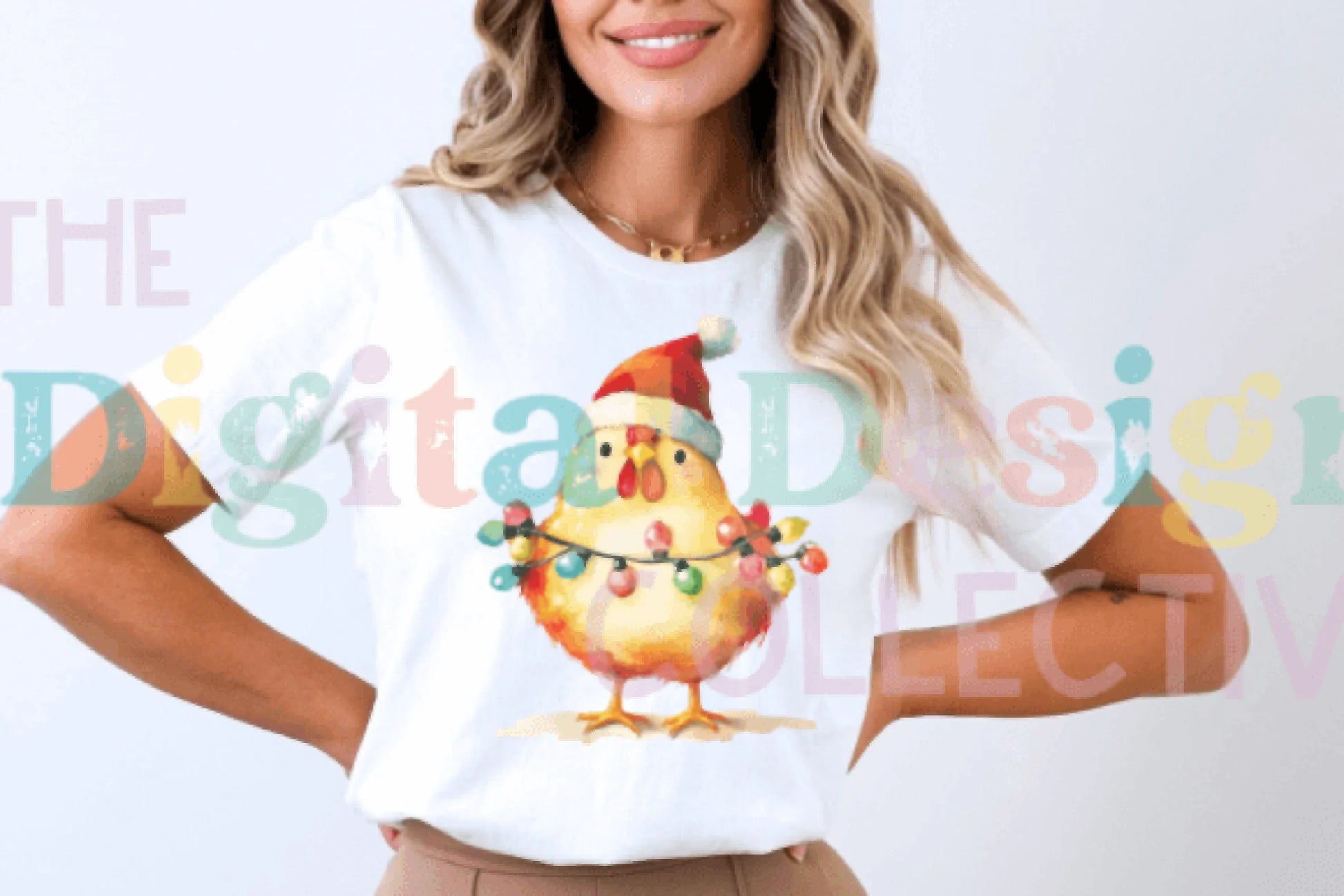 Funny Christmas Chicken Clipart Bundle - CraftNest - Digital Crafting and Art
