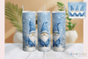 Festive Christmas Gnome Tumbler Wrap Bundle