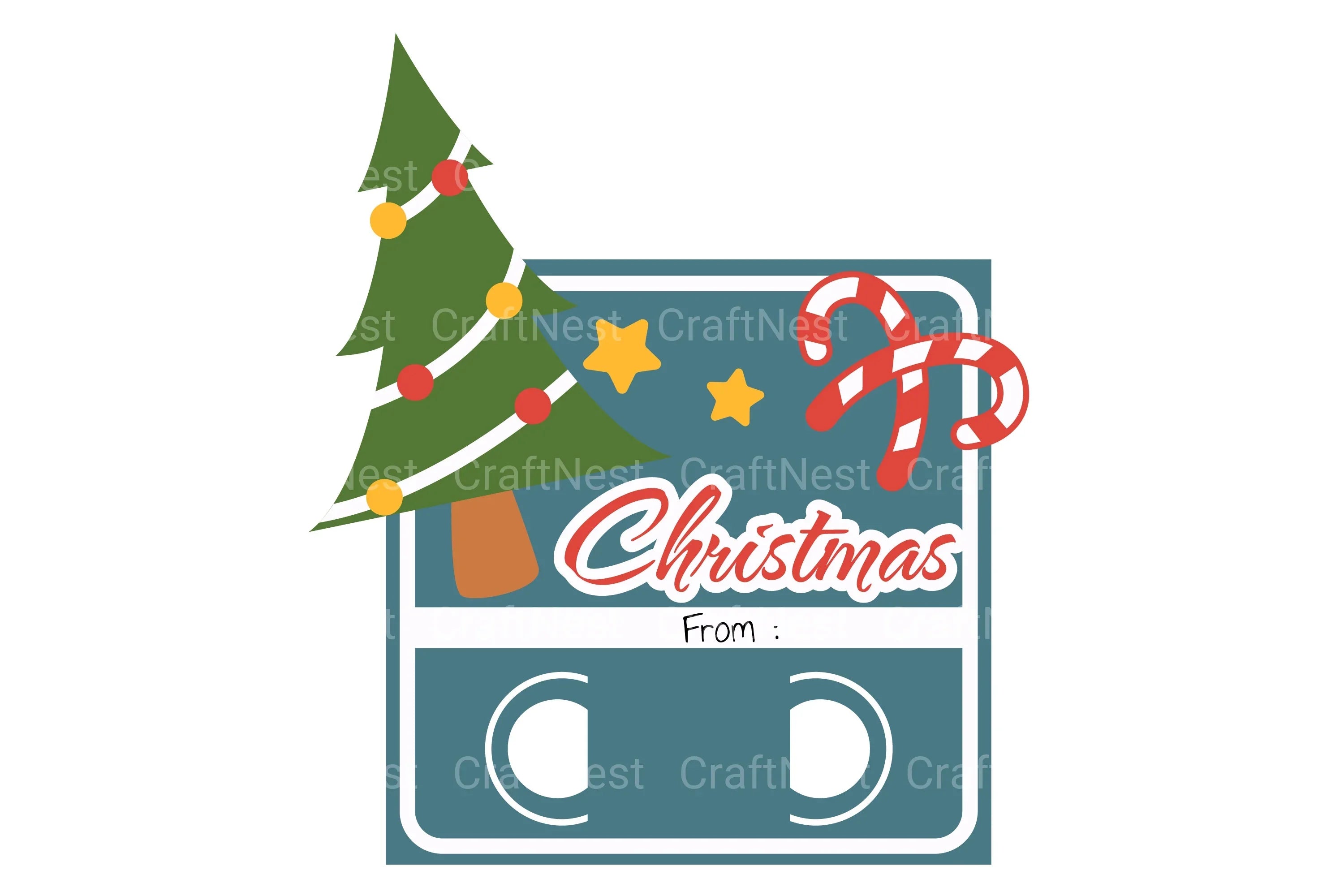 Christmas Money Card SVG Bundle - CraftNest - Digital Crafting and Art