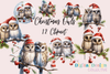 Adorable Owl Clipart Bundle