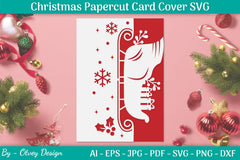 Snowflake Papercut Card Cover Template SVG Bundle 20 - CraftNest - Digital Crafting and Art