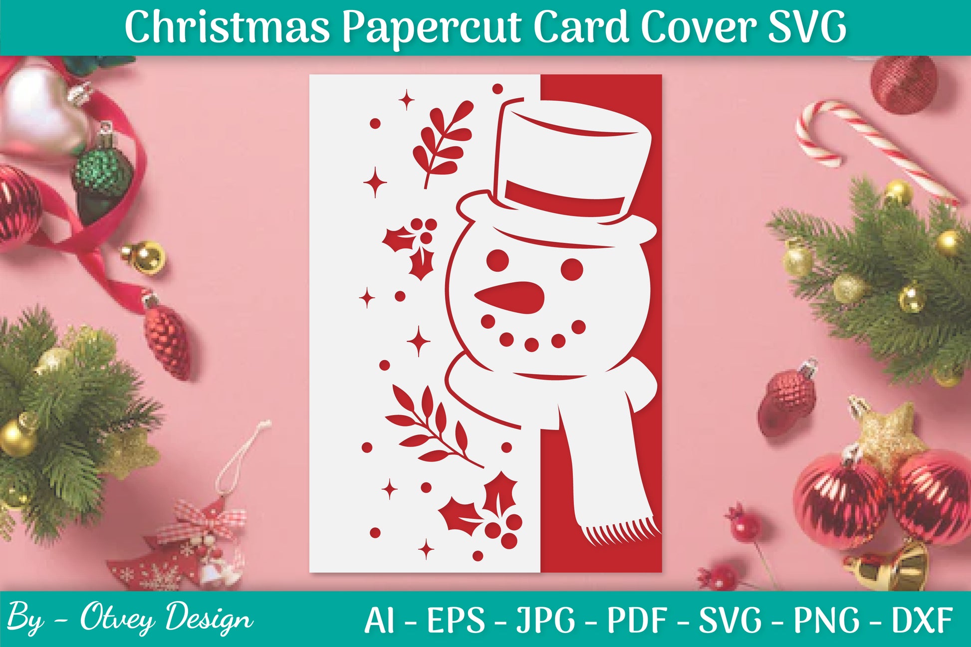 Snowflake Papercut Card Cover Template SVG Bundle 22 - CraftNest - Digital Crafting and Art