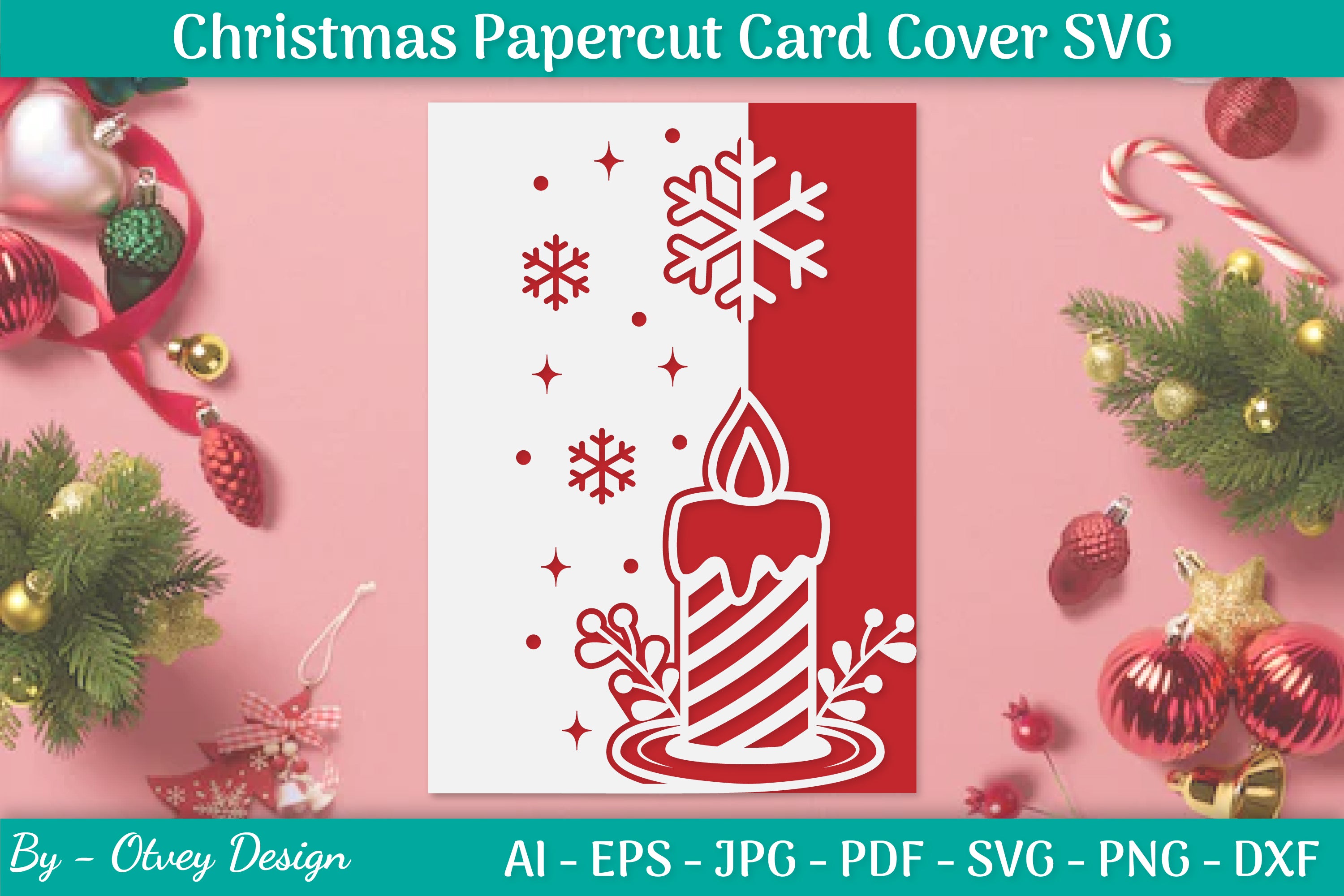 Snowflake Papercut Card Cover Template SVG Bundle 26 - CraftNest - Digital Crafting and Art