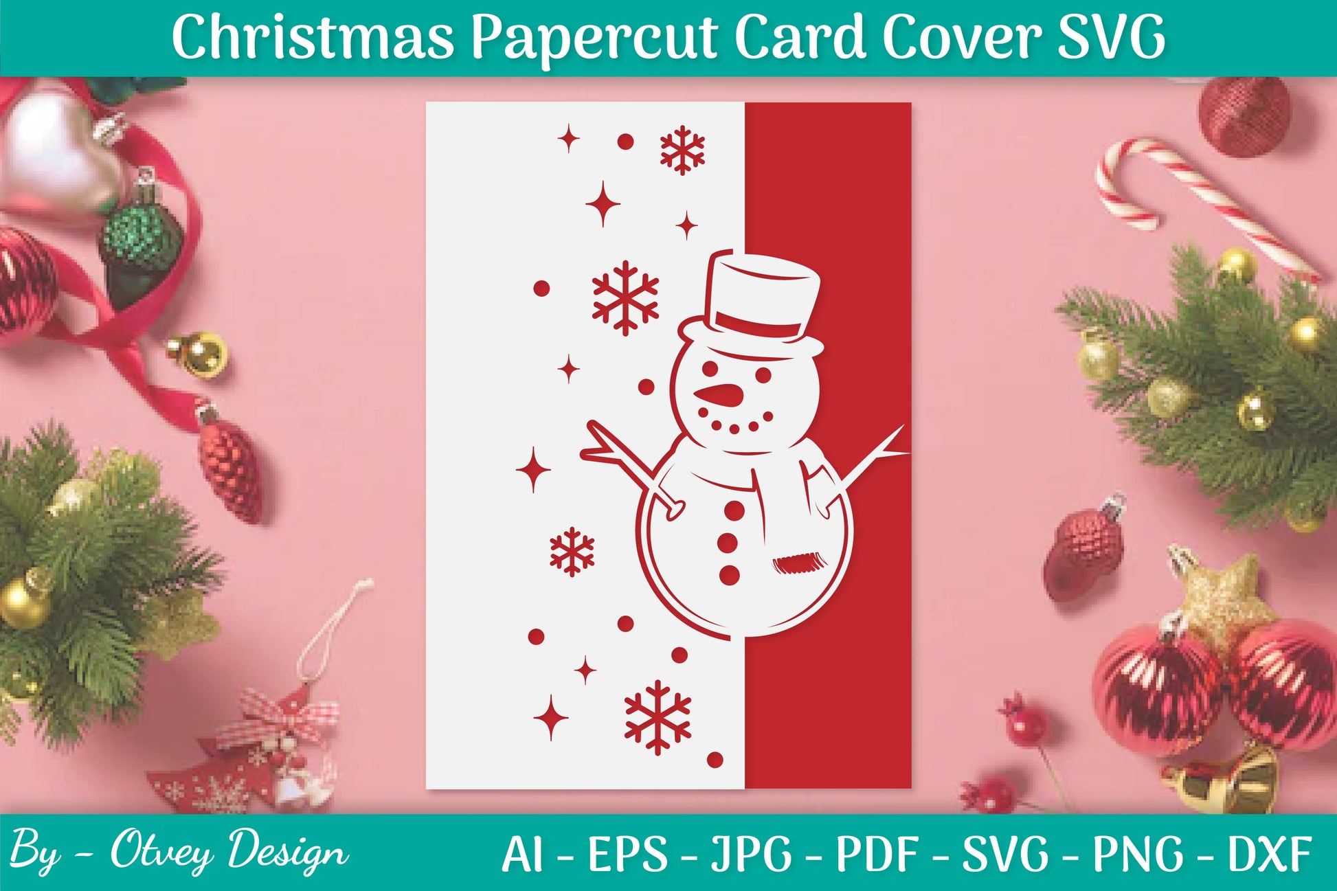 Snowflake Papercut Card Cover Template SVG Bundle 28 - CraftNest - Digital Crafting and Art