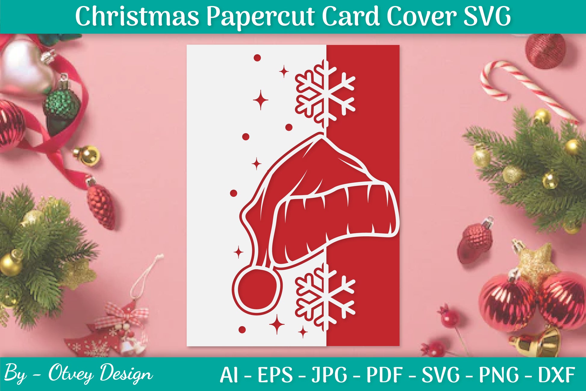 Snowflake Papercut Card Cover Template SVG Bundle 31 - CraftNest - Digital Crafting and Art