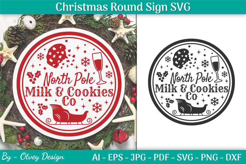 Christmas Round SVG Bundle 26 - CraftNest - Digital Crafting and Art