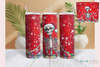 Festive Christmas Skeleton Tumbler Wrap Bundle