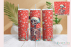 Festive Christmas Skeleton Tumbler Wrap Bundle