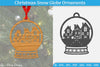 Christmas Snow Globe Ornament SVG Bundle