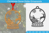 Christmas Snow Globe Ornament SVG Bundle