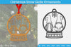 Christmas Snow Globe Ornament SVG Bundle