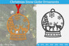 Christmas Snow Globe Ornament SVG Bundle
