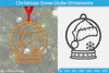 Christmas Snow Globe Ornament SVG Bundle