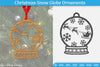 Christmas Snow Globe Ornament SVG Bundle