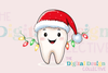 Christmas Teeth Dentist Clipart Bundle