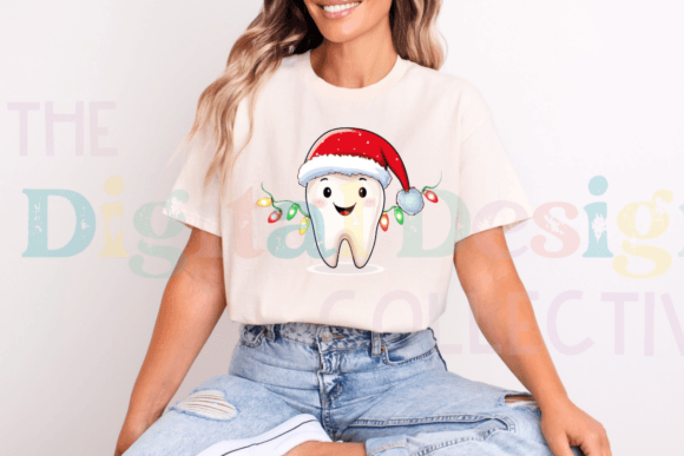 Christmas Teeth Dentist Clipart Bundle