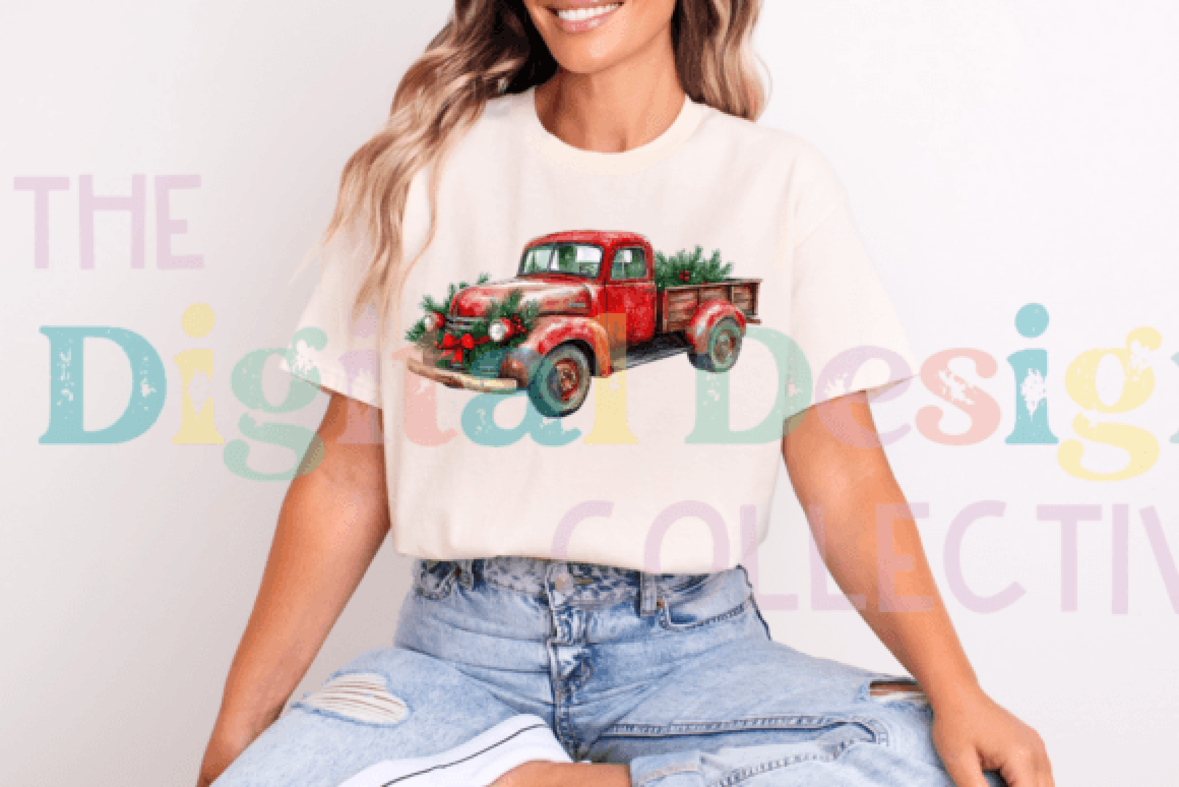 Christmas Truck Clipart Bundle