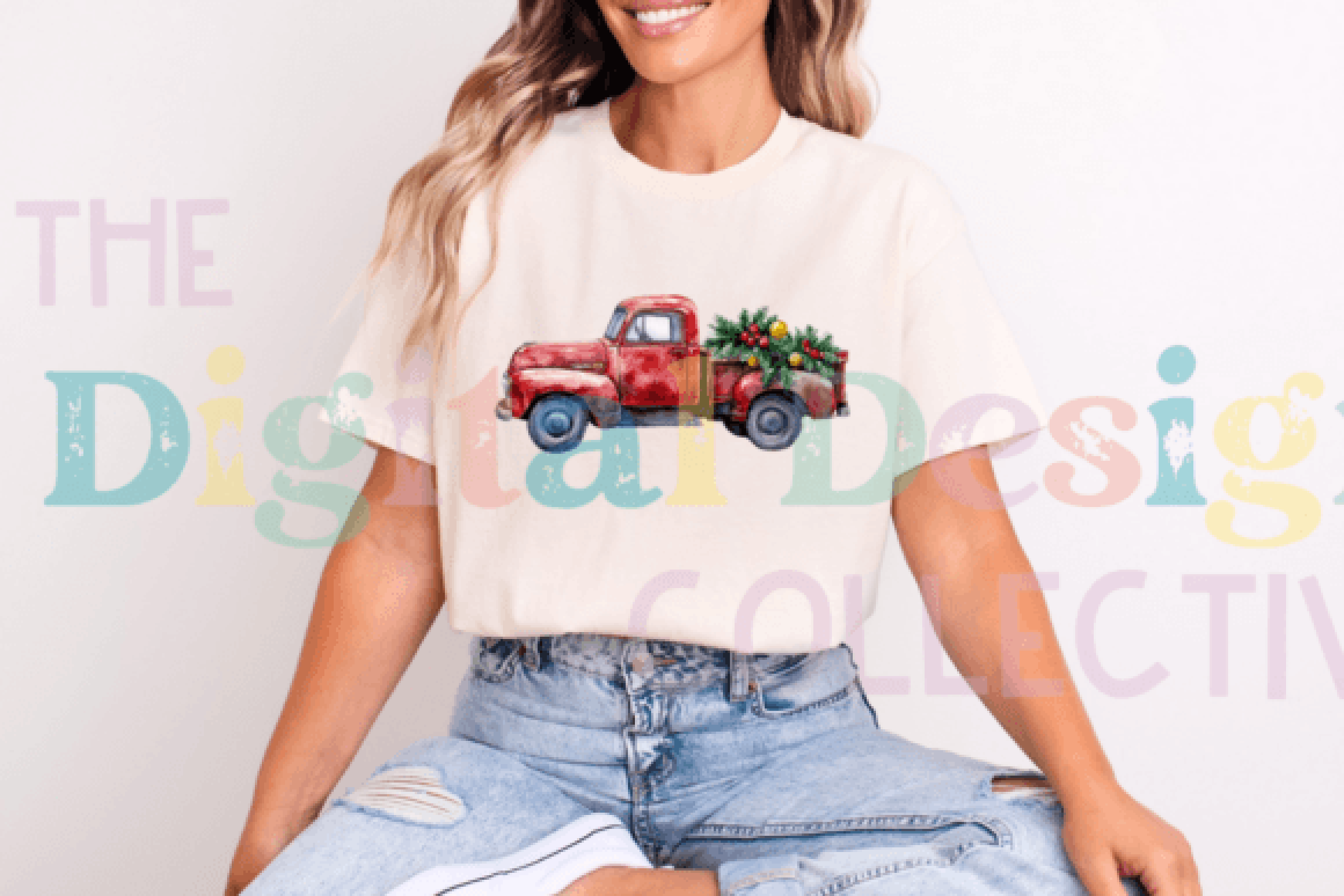 Christmas Truck Clipart Bundle