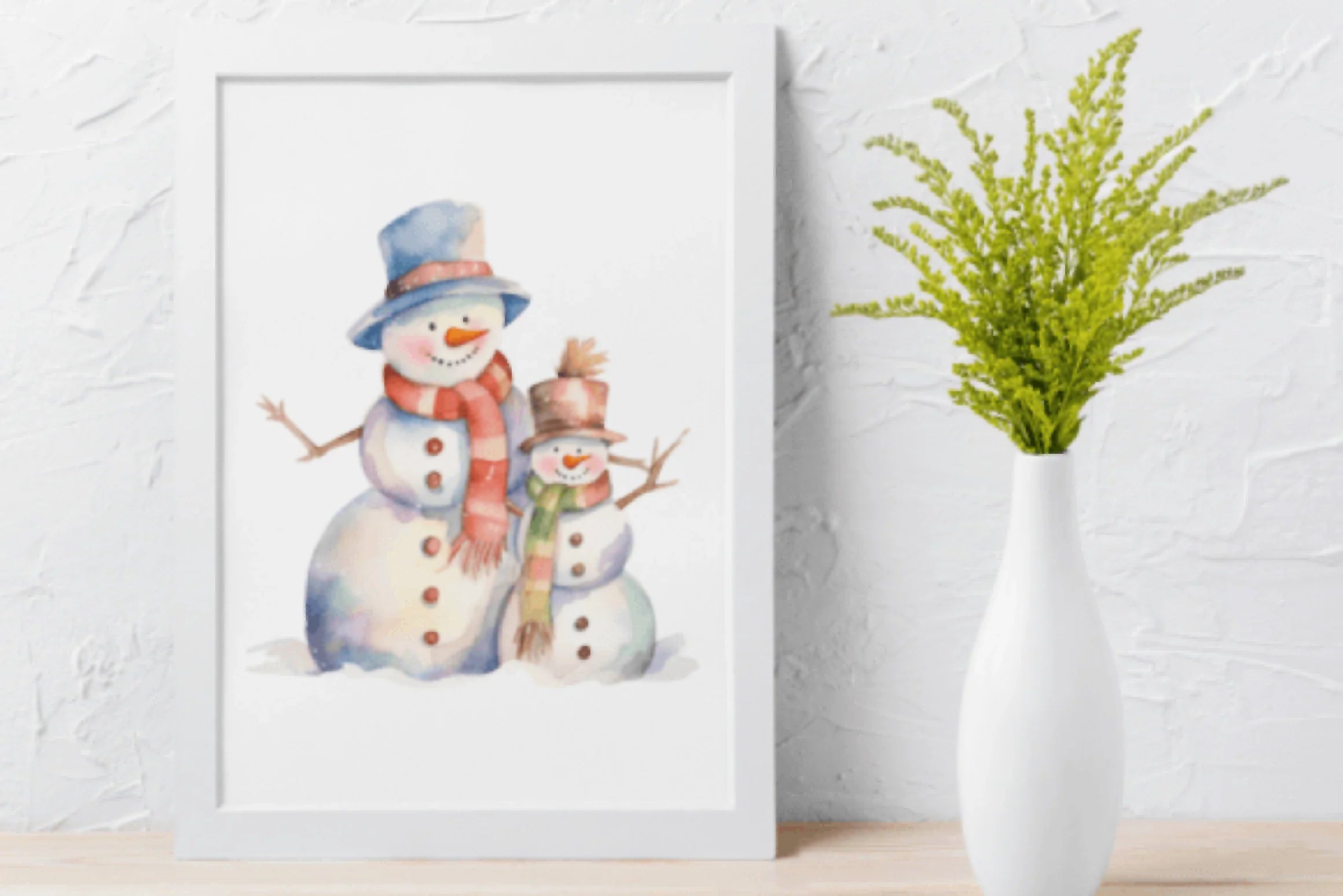 Vintage Snowman Clipart Bundle 1975 - CraftNest - Digital Crafting and Art