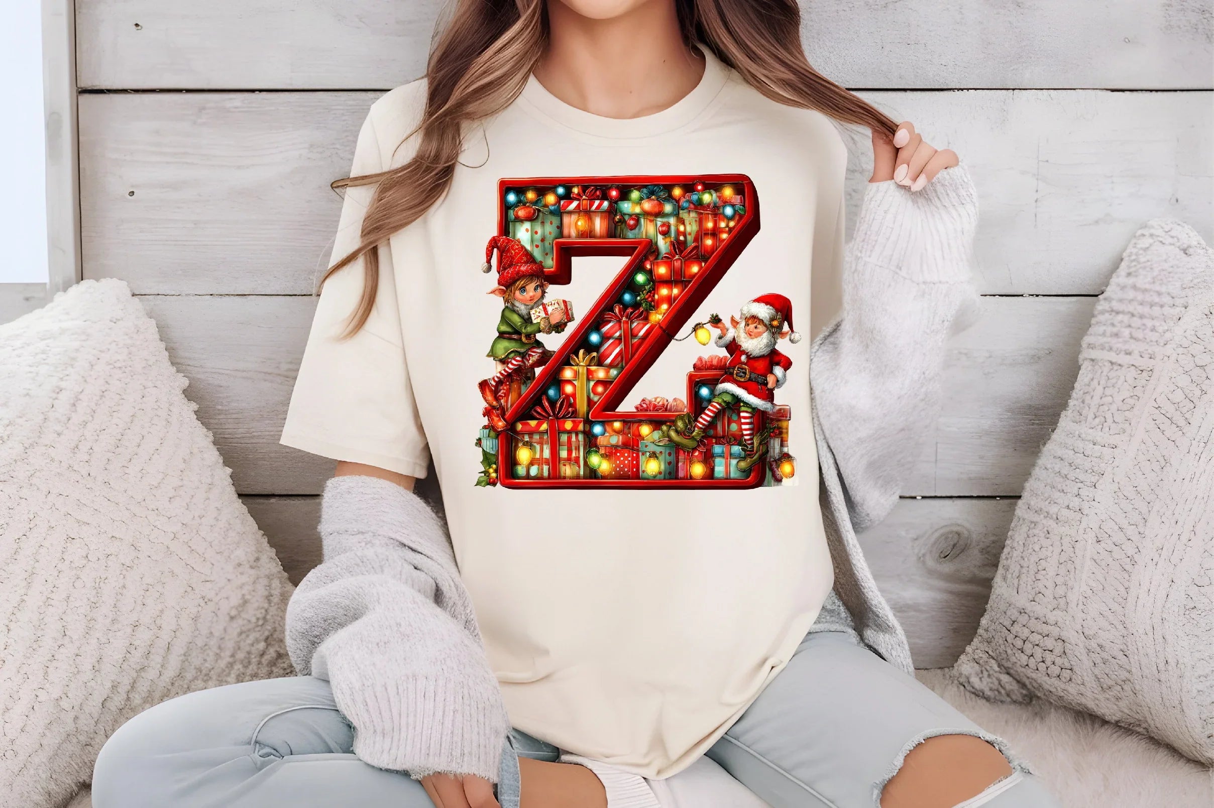 Christmas Alphabet & Letters Clipart Bundle - CraftNest - Digital Crafting and Art