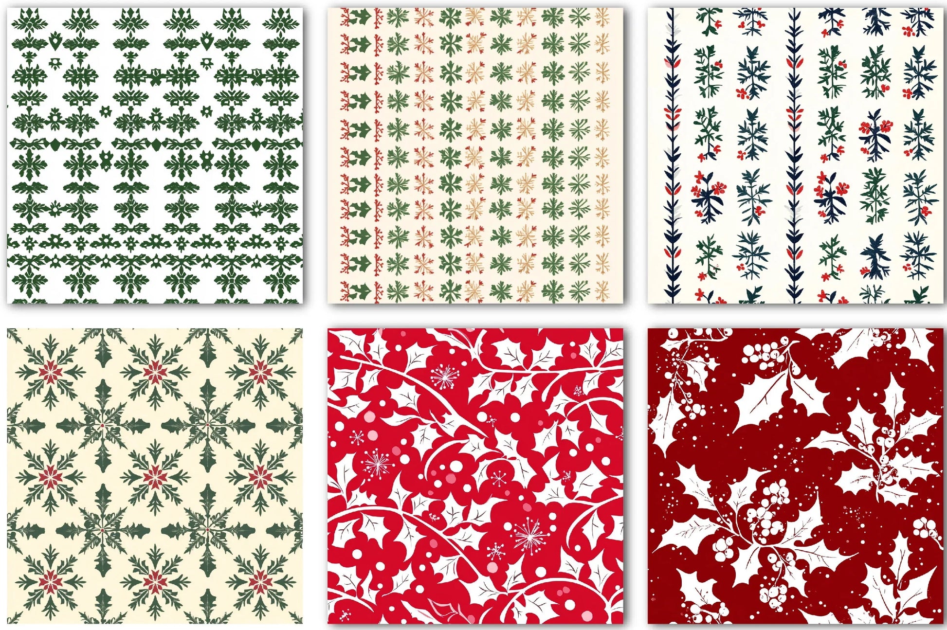Christmas Background Clipart Bundle - CraftNest - Digital Crafting and Art