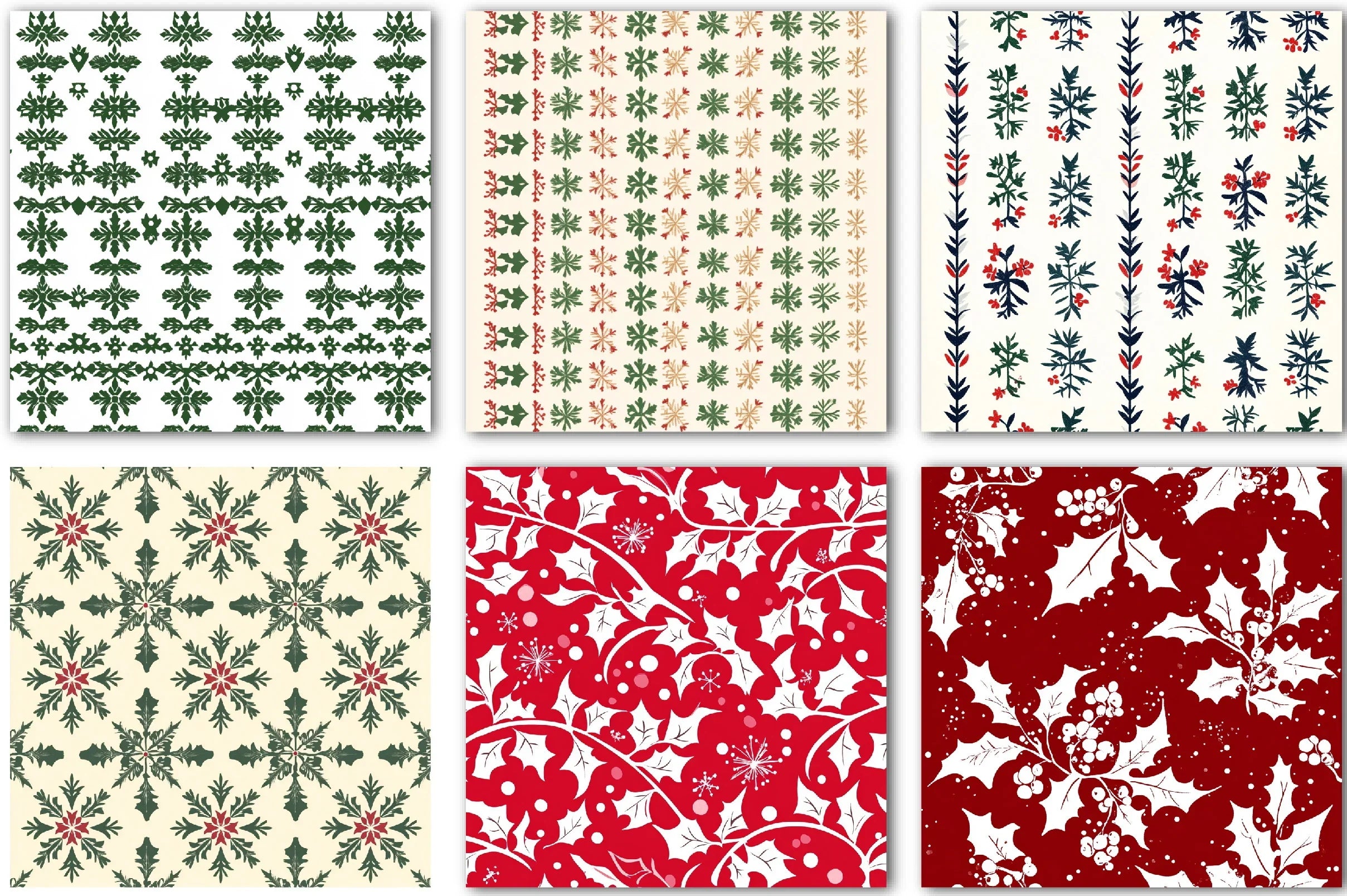 Christmas Background Clipart Bundle - CraftNest - Digital Crafting and Art