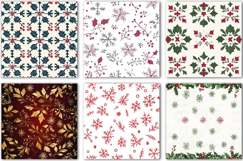 Christmas Background Clipart Bundle - CraftNest - Digital Crafting and Art