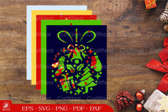 Christmas Ball Elements 3D Layered SVG Bundle - CraftNest - Digital Crafting and Art
