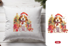 Christmas Beagle Clipart Bundle - CraftNest - Digital Crafting and Art