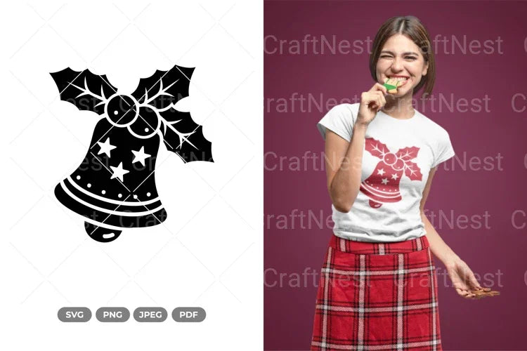 Christmas Bell SVG Bundle - CraftNest - Digital Crafting and Art
