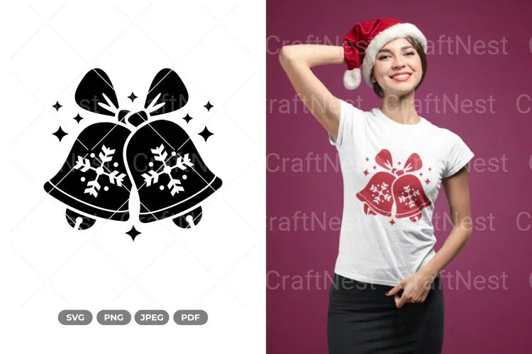 Christmas Bell SVG Bundle - CraftNest - Digital Crafting and Art
