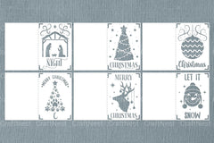 Christmas Card Papercut SVG Bundle - CraftNest - Digital Crafting and Art