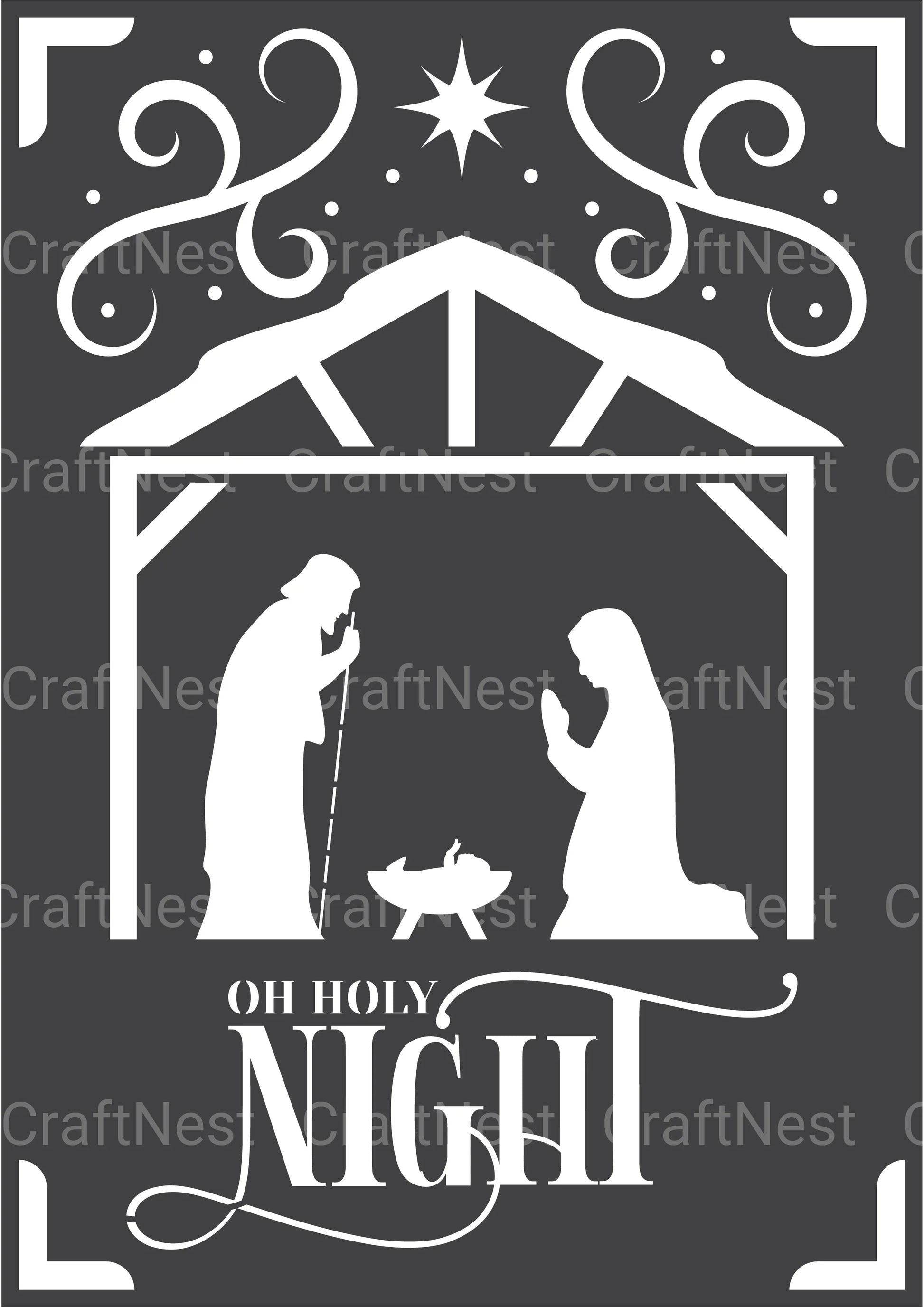 Christmas Card Papercut SVG Bundle - CraftNest - Digital Crafting and Art