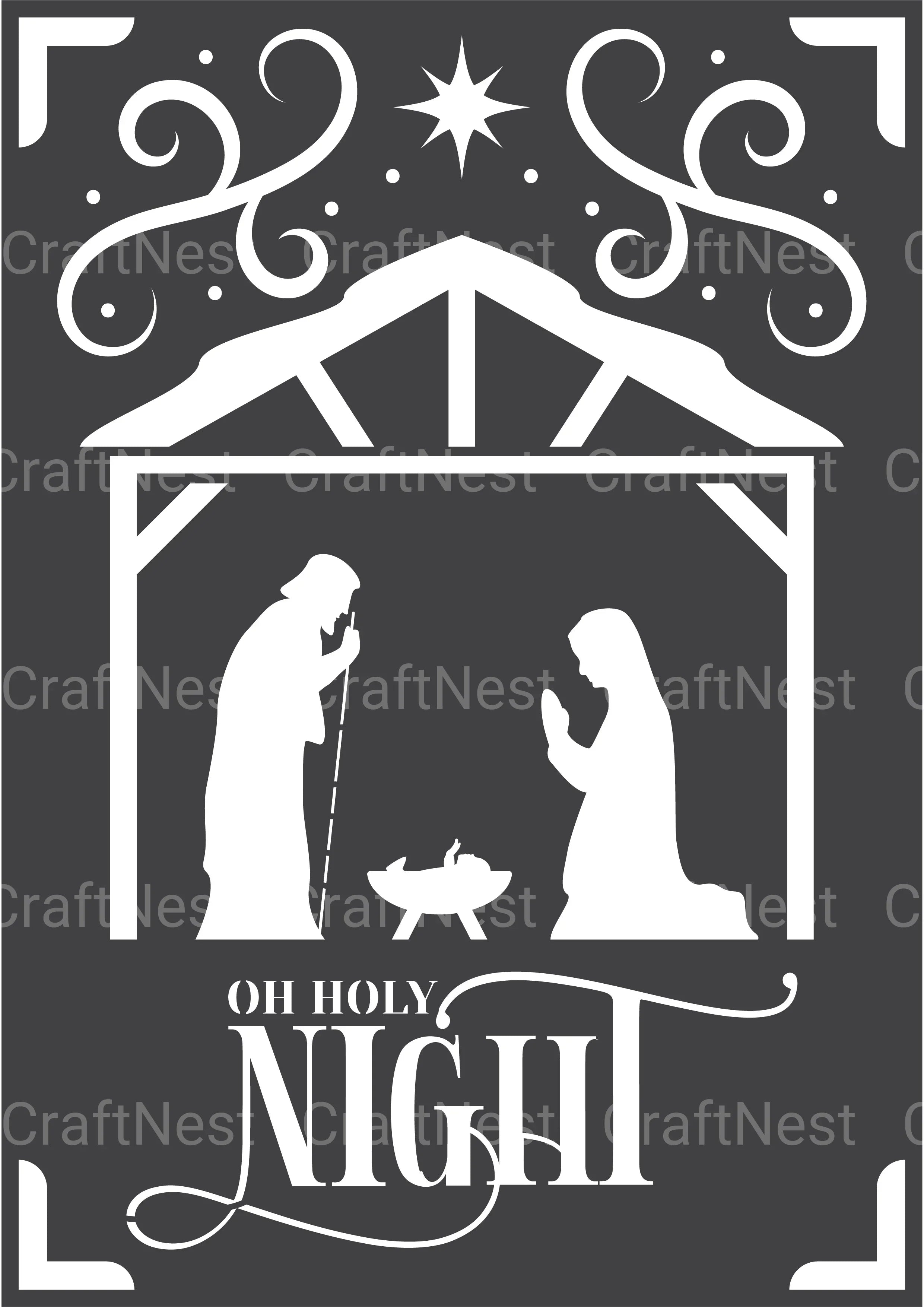 Christmas Card Papercut SVG Bundle - CraftNest - Digital Crafting and Art