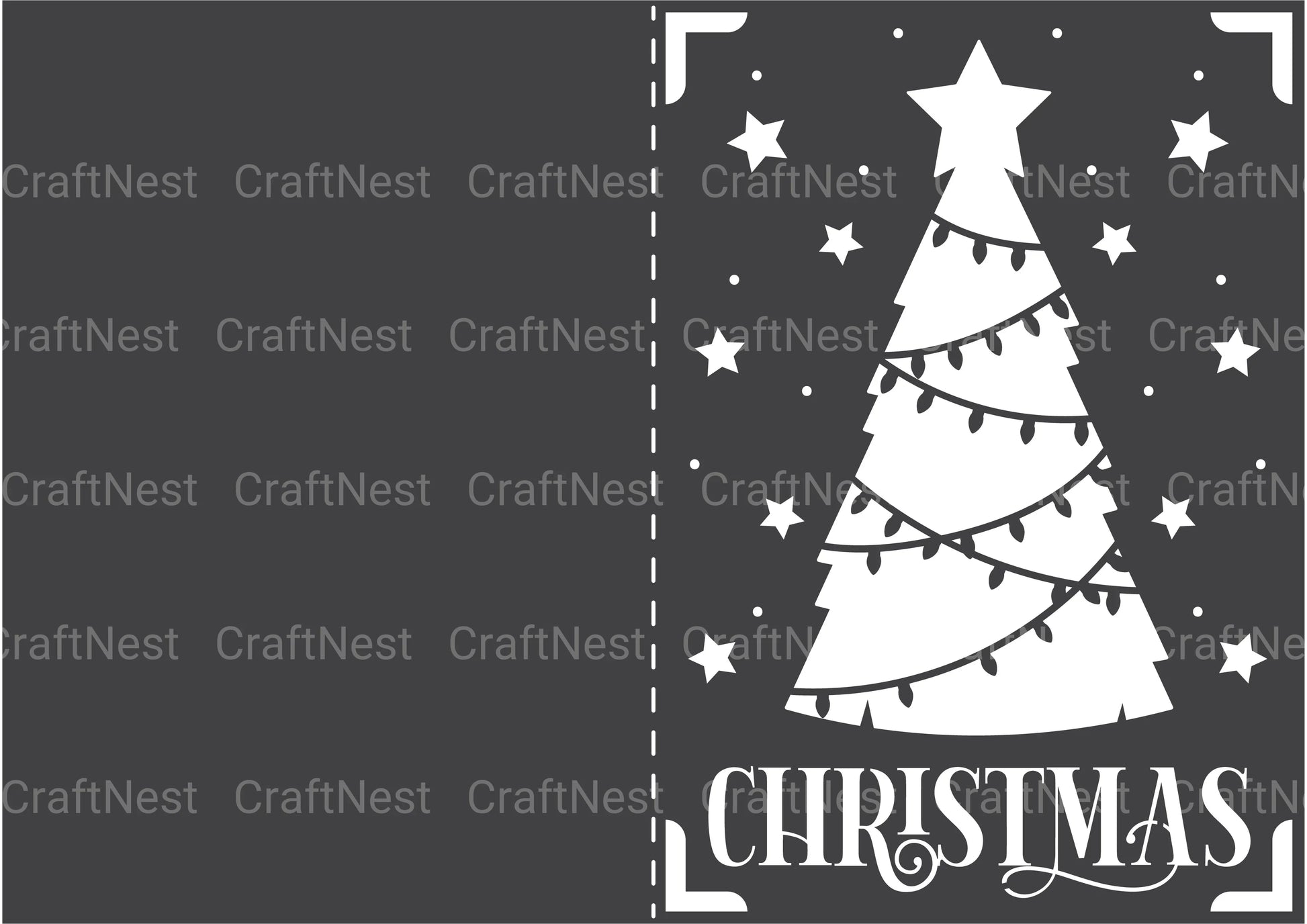 Christmas Card Papercut SVG Bundle - CraftNest - Digital Crafting and Art
