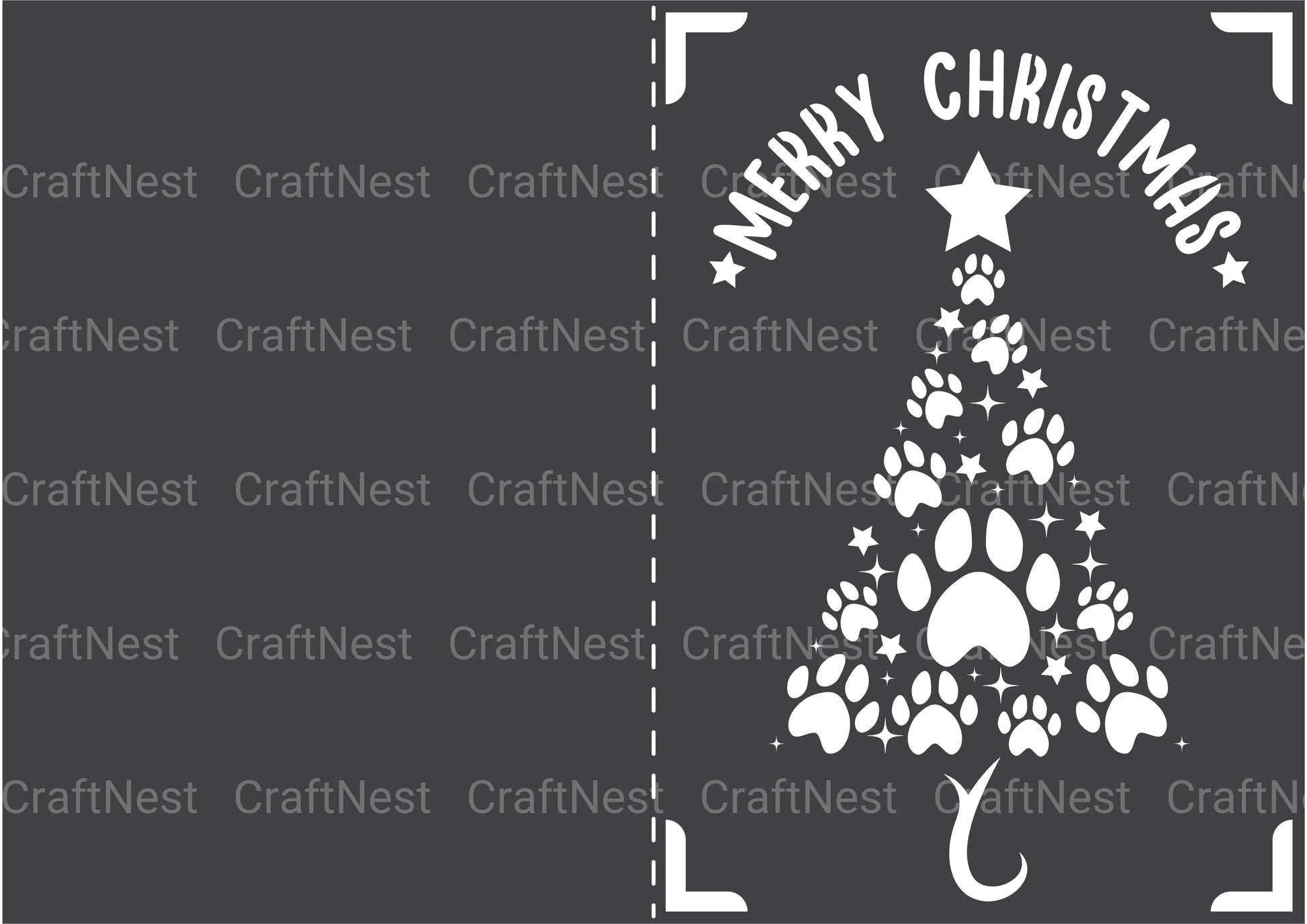Christmas Card Papercut SVG Bundle - CraftNest - Digital Crafting and Art