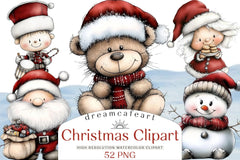 Christmas Clipart Bundle - CraftNest - Digital Crafting and Art