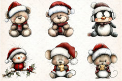 Christmas Clipart Bundle - CraftNest - Digital Crafting and Art