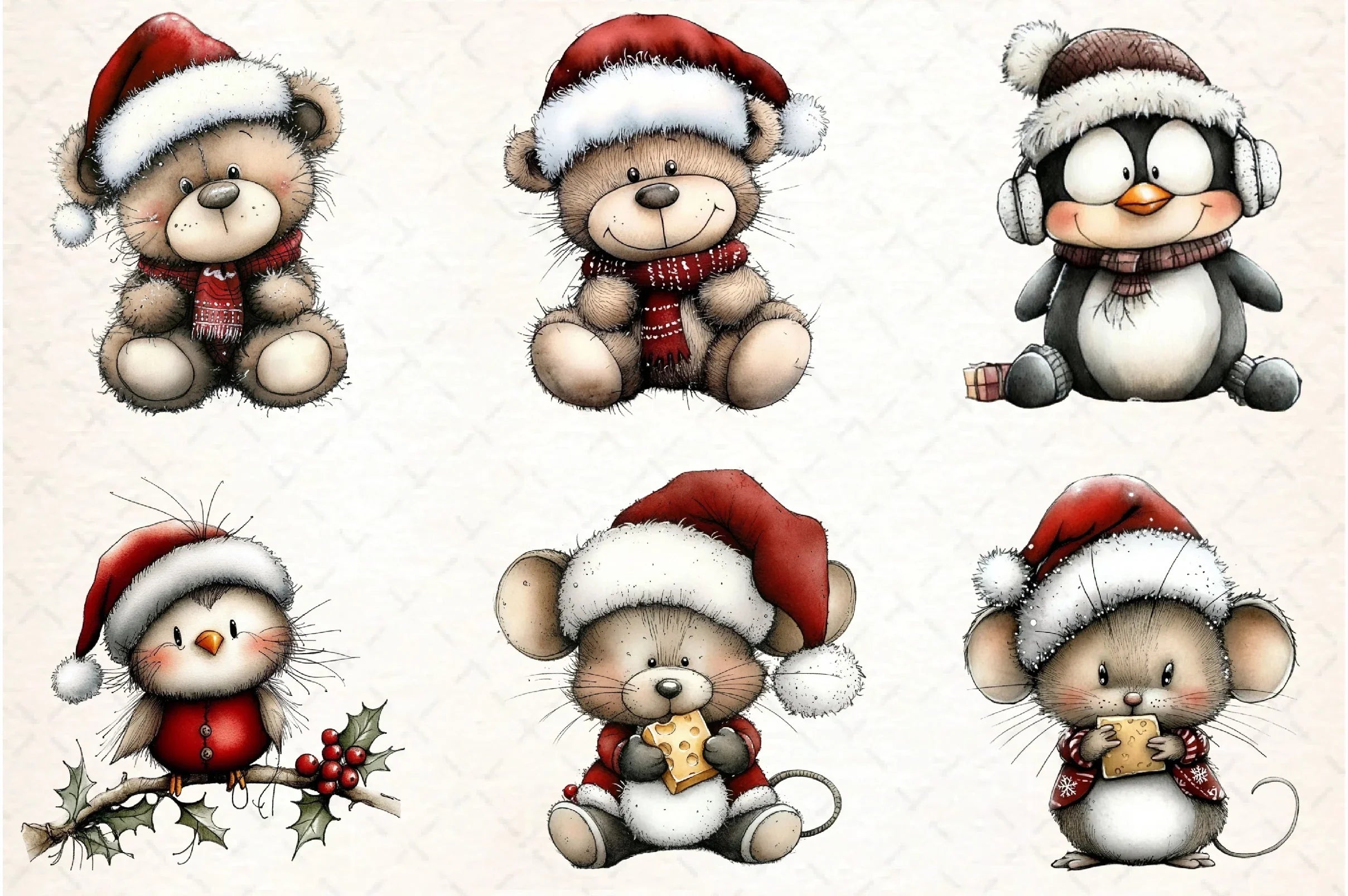 Christmas Clipart Bundle - CraftNest - Digital Crafting and Art