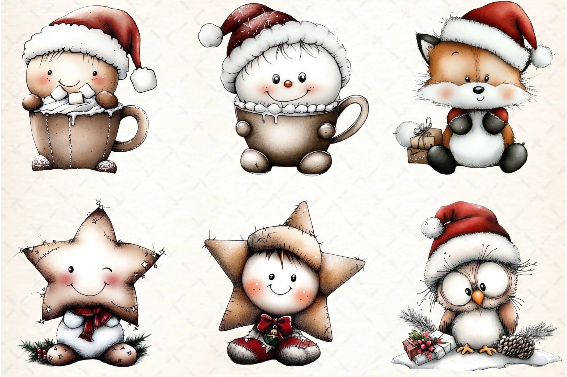 Christmas Clipart Bundle - CraftNest - Digital Crafting and Art