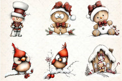 Christmas Clipart Bundle - CraftNest - Digital Crafting and Art