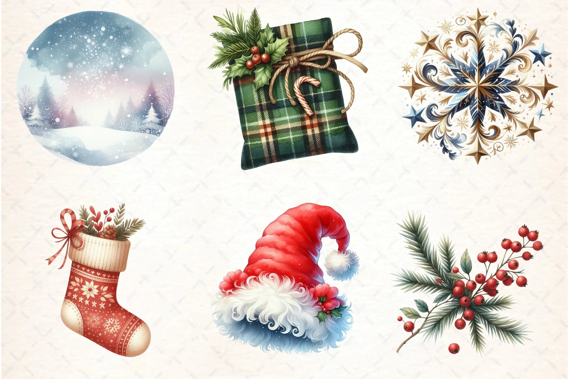 Christmas Clipart Bundle - CraftNest - Digital Crafting and Art