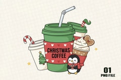 Christmas Coffee Clipart Bundle - CraftNest - Digital Crafting and Art
