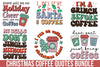 Christmas Coffee Quotes Clipart Bundle