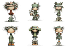 Christmas Cowgirl Nutcracker Clipart Bundle - CraftNest - Digital Crafting and Art