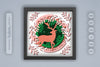 Christmas Deer Papercut Shadow Box SVG Bundle