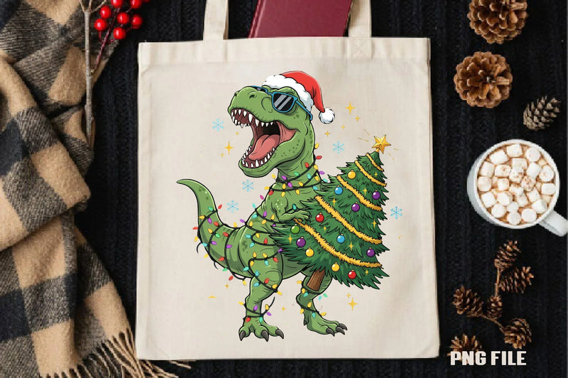 Christmas Dinosaur Clipart Bundle - CraftNest - Digital Crafting and Art