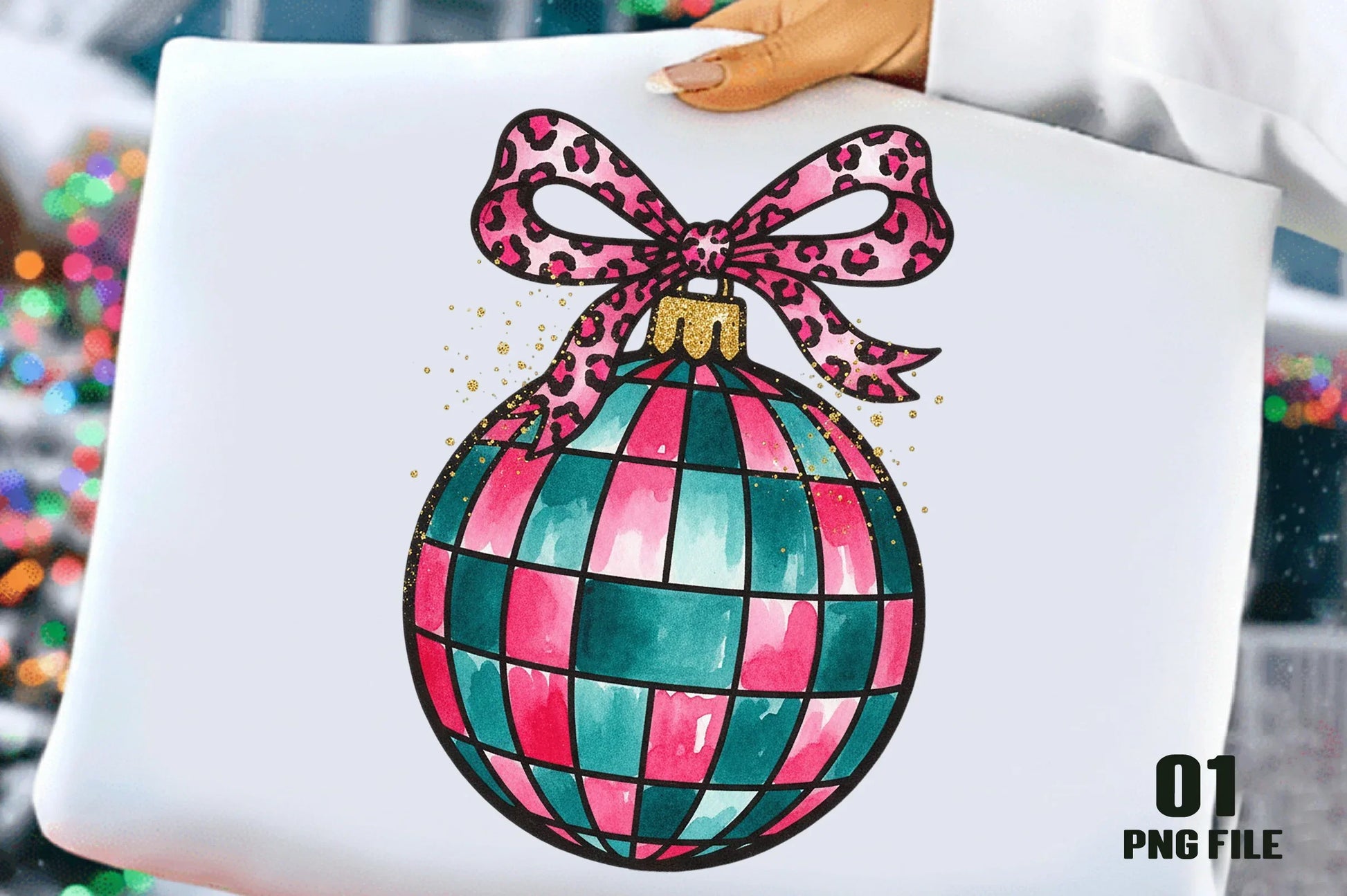 Christmas Disco Ball Clipart Bundle - CraftNest - Digital Crafting and Art