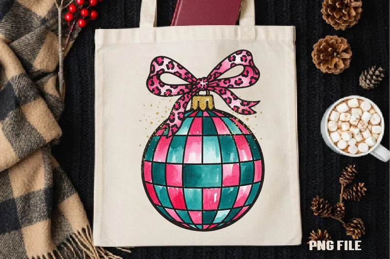 Christmas Disco Ball Clipart Bundle - CraftNest - Digital Crafting and Art